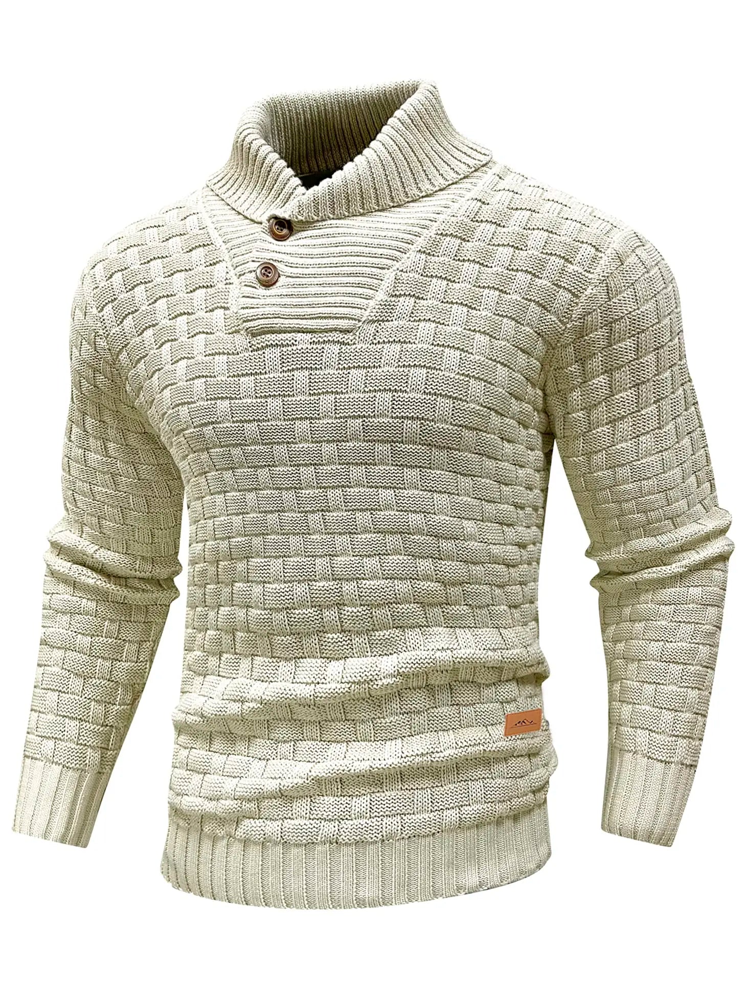 Harrison Waffle Knit Sweater