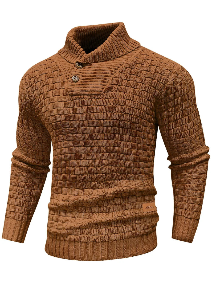 Harrison Waffle Knit Sweater